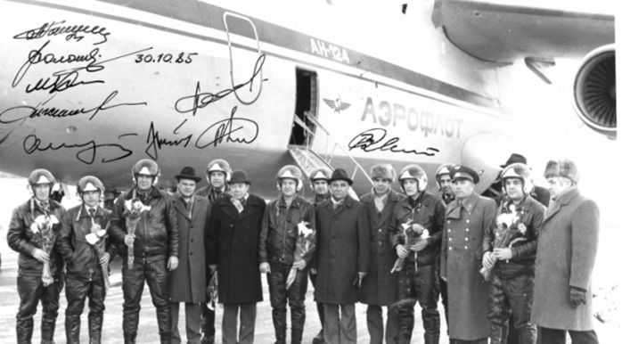 После первого полета АН-124